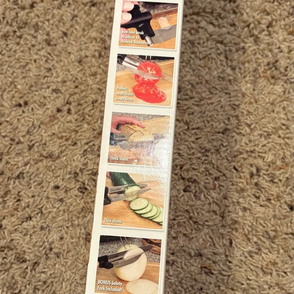 Deli Pro 2 Piece Knife Set - As Seen on TV - NEW